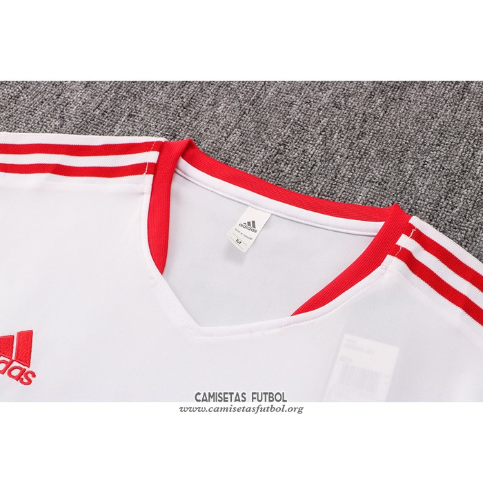Chandal del Manchester United Manga Corta 2021/2022 Blanco
